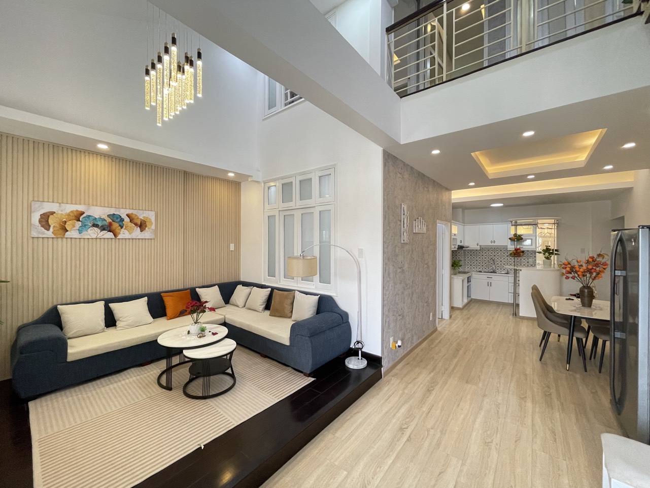 Duplex Hung Vuong 3 Phu My Hung apartment for sale, District 7 has 3 bedrooms with high floor view 2