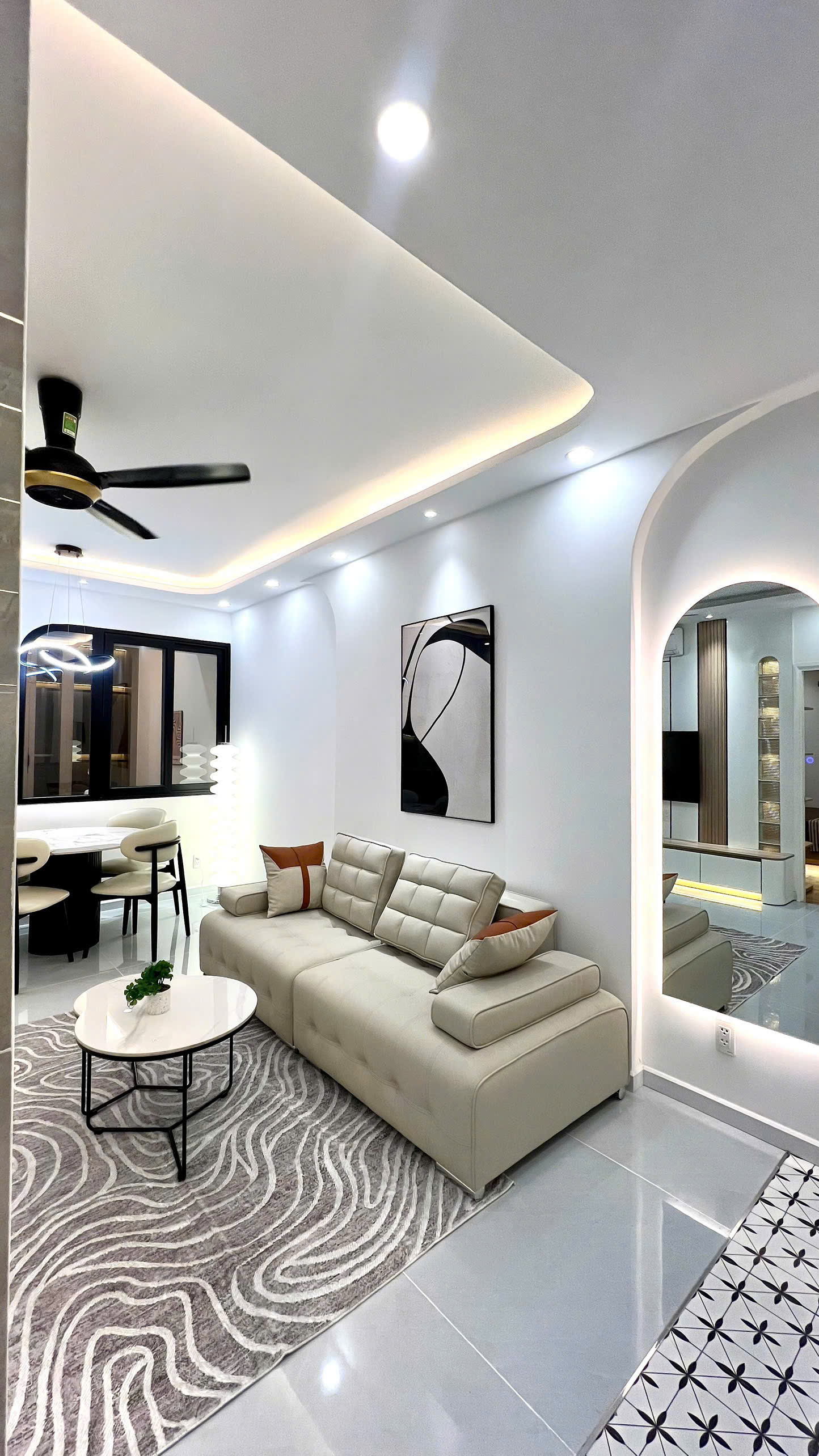 Hung Vuong 3 Phu My Hung apartment for sale, District 7, beautiful and airy corner apartment with 3 bedrooms design – 74m2 1