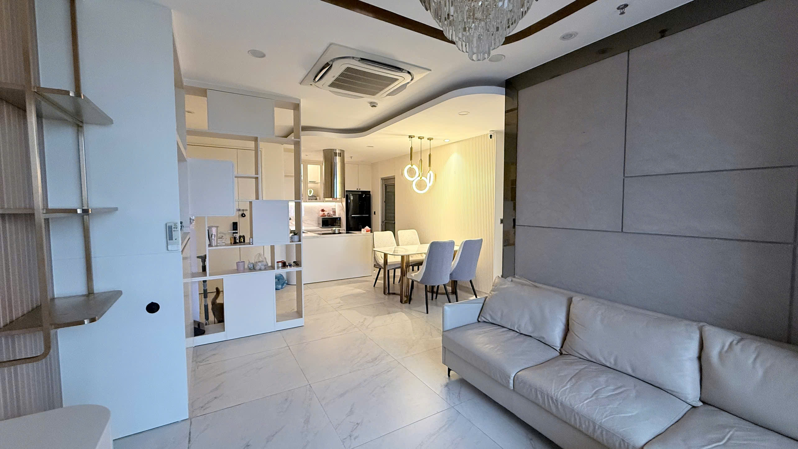 Midtown apartment for rent M7 Phu My Hung, District 7, corner apartment designed with 2 bedrooms, high floor – 85m2 3