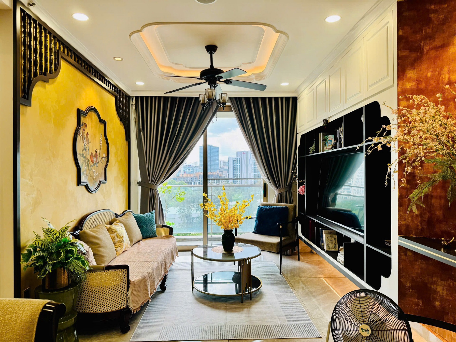 Midtown Phu My Hung apartment for sale, District 7, corner apartment with 3 bedrooms river view – 124m2 5