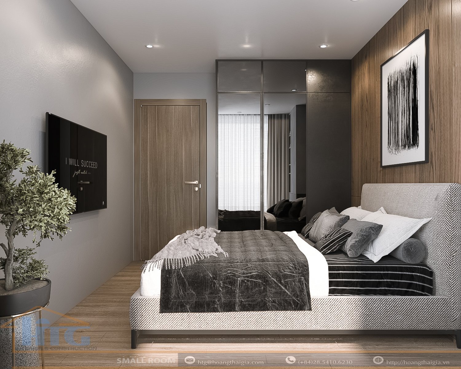 Midtown The Peak Phu My Hung apartment for rent, District 7 has 2 bedrooms with luxurious furniture 3