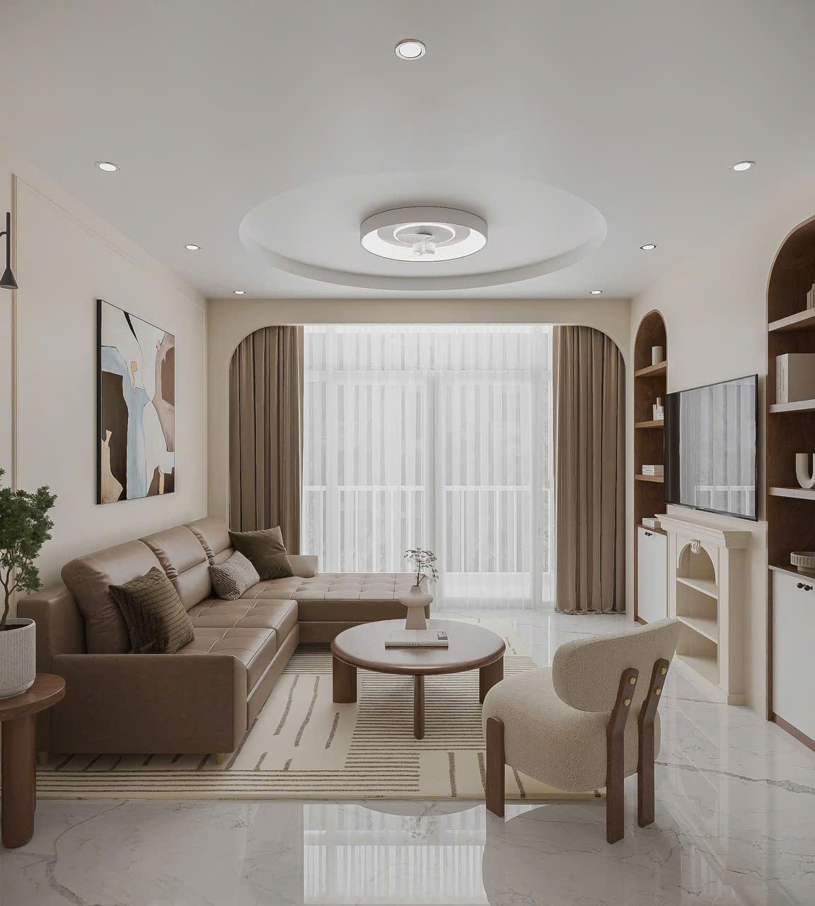 My An Phu My Hung apartment for sale, District 7, corner apartment with 3 bedrooms, 3 sides view near Crescent Lake
