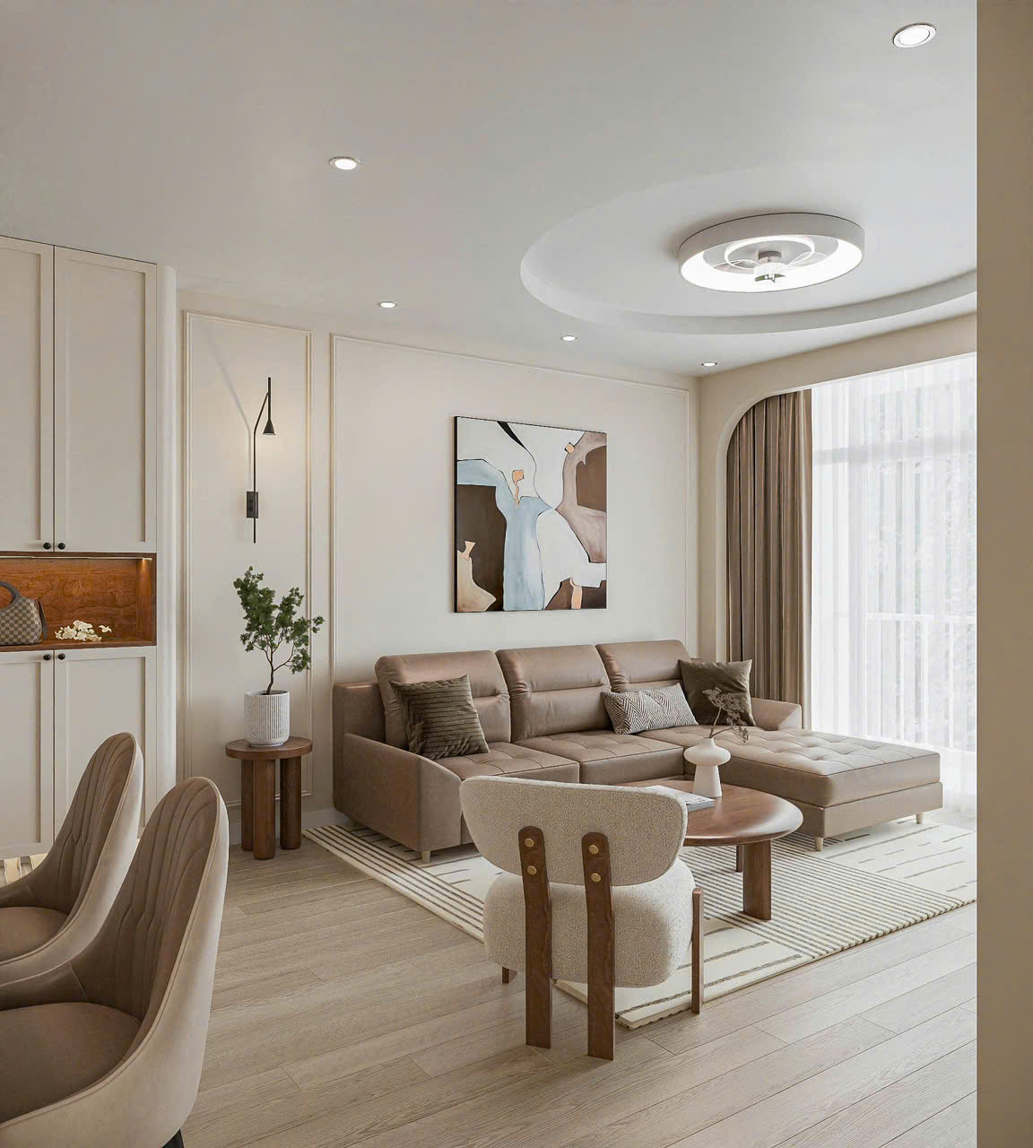 My An Phu My Hung apartment for sale, District 7, corner apartment with 3 bedrooms, 3 sides view near Crescent Lake 9