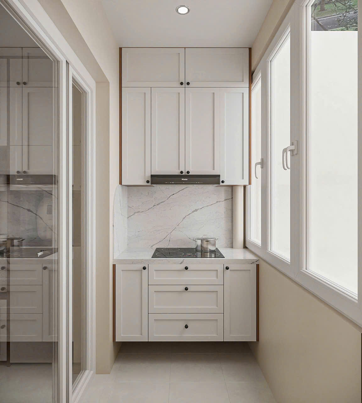 My An Phu My Hung apartment for sale, District 7, corner apartment with 3 bedrooms, 3 sides view near Crescent Lake 8