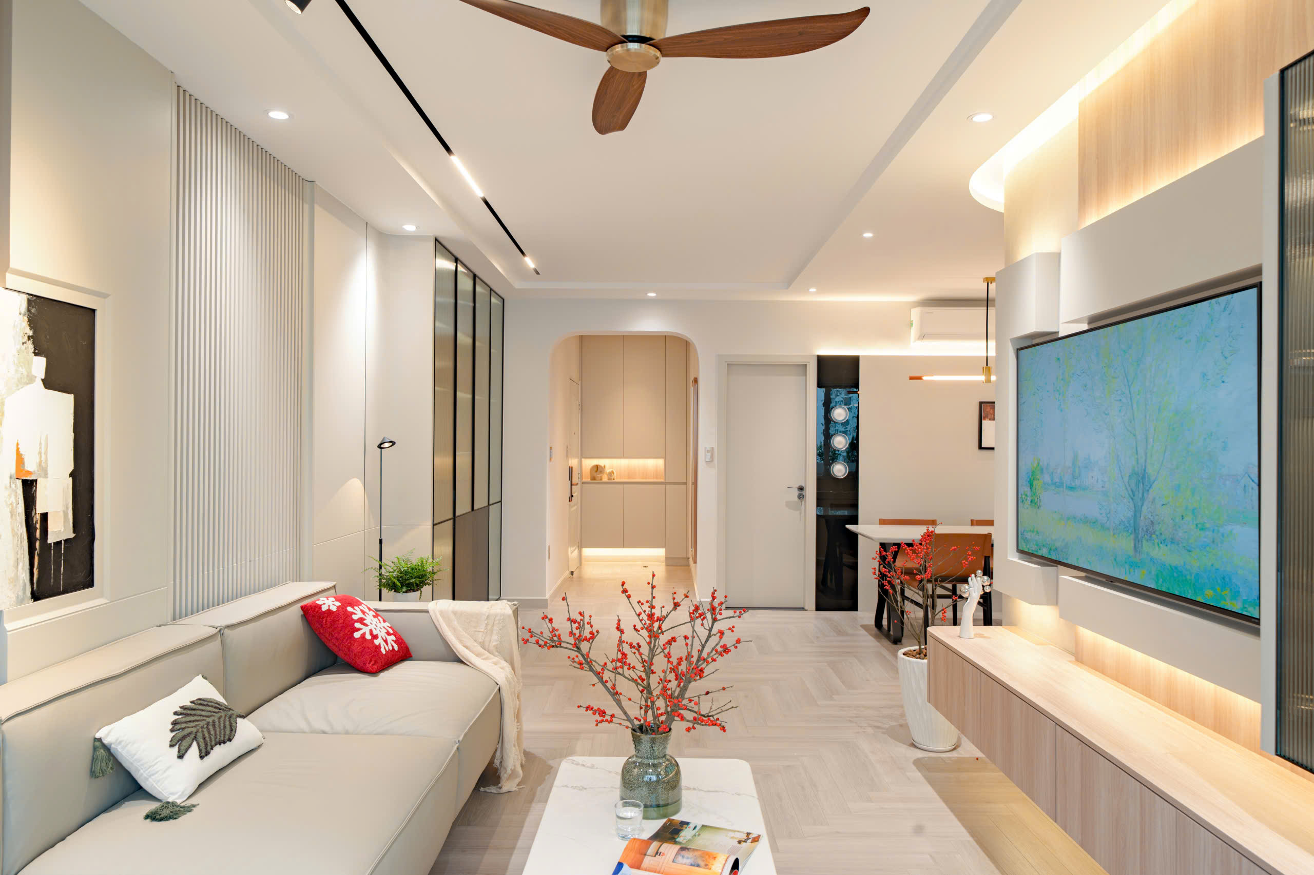 Bán căn hộ Mỹ Khang Phú Mỹ Hưng, Quận 7 thiết kế 3 phòng ngủ nội thấp cao cấp hiện đại block b lầu 8 1