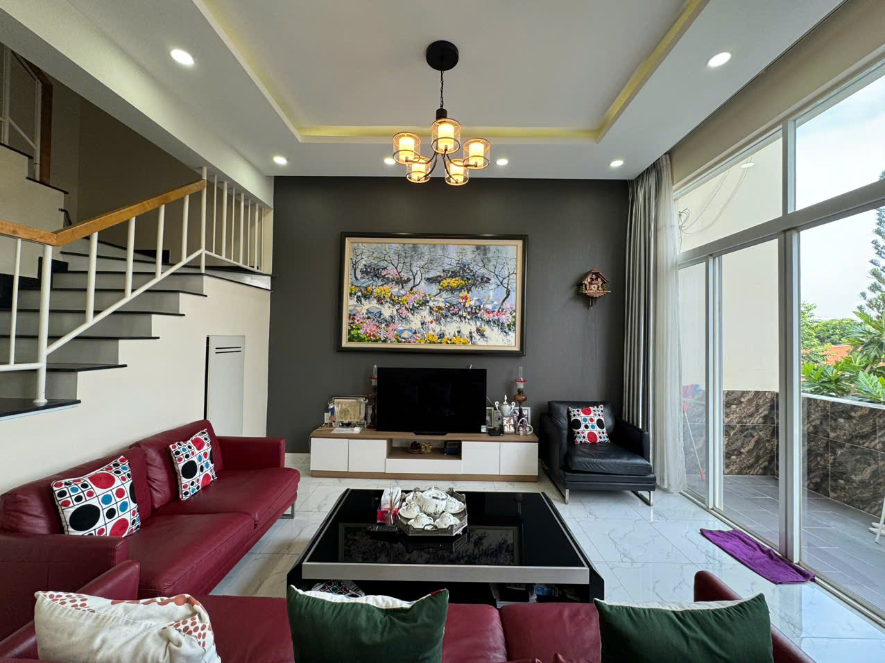 My Tu Phu My Hung penthouse apartment for rent, District 7 has 3 bedrooms with fully furnished private elevator 8
