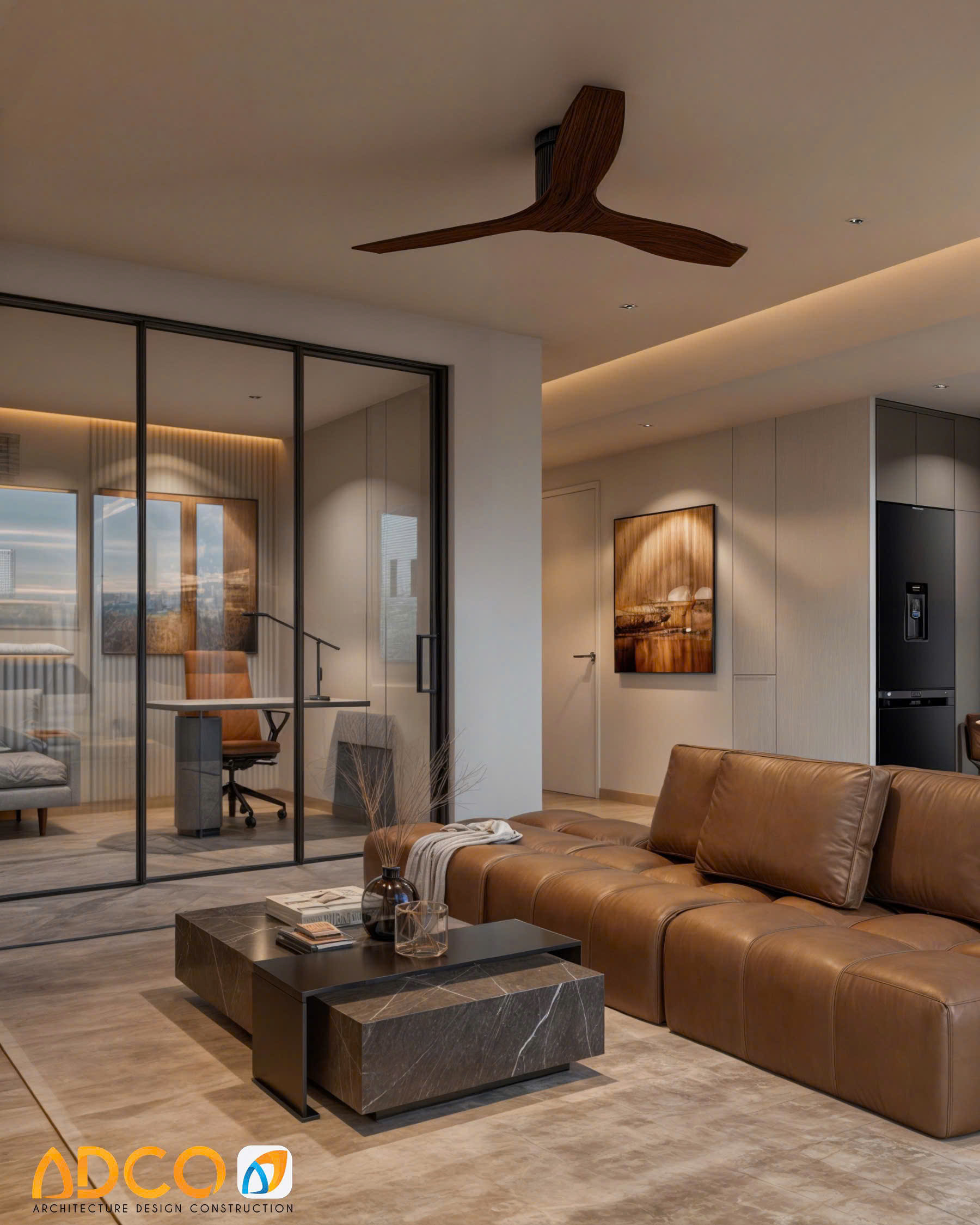 My Vien Phu My Hung apartment for sale, District 7, a new corner house with 2 bedrooms, 2 extremely chill gardens 5