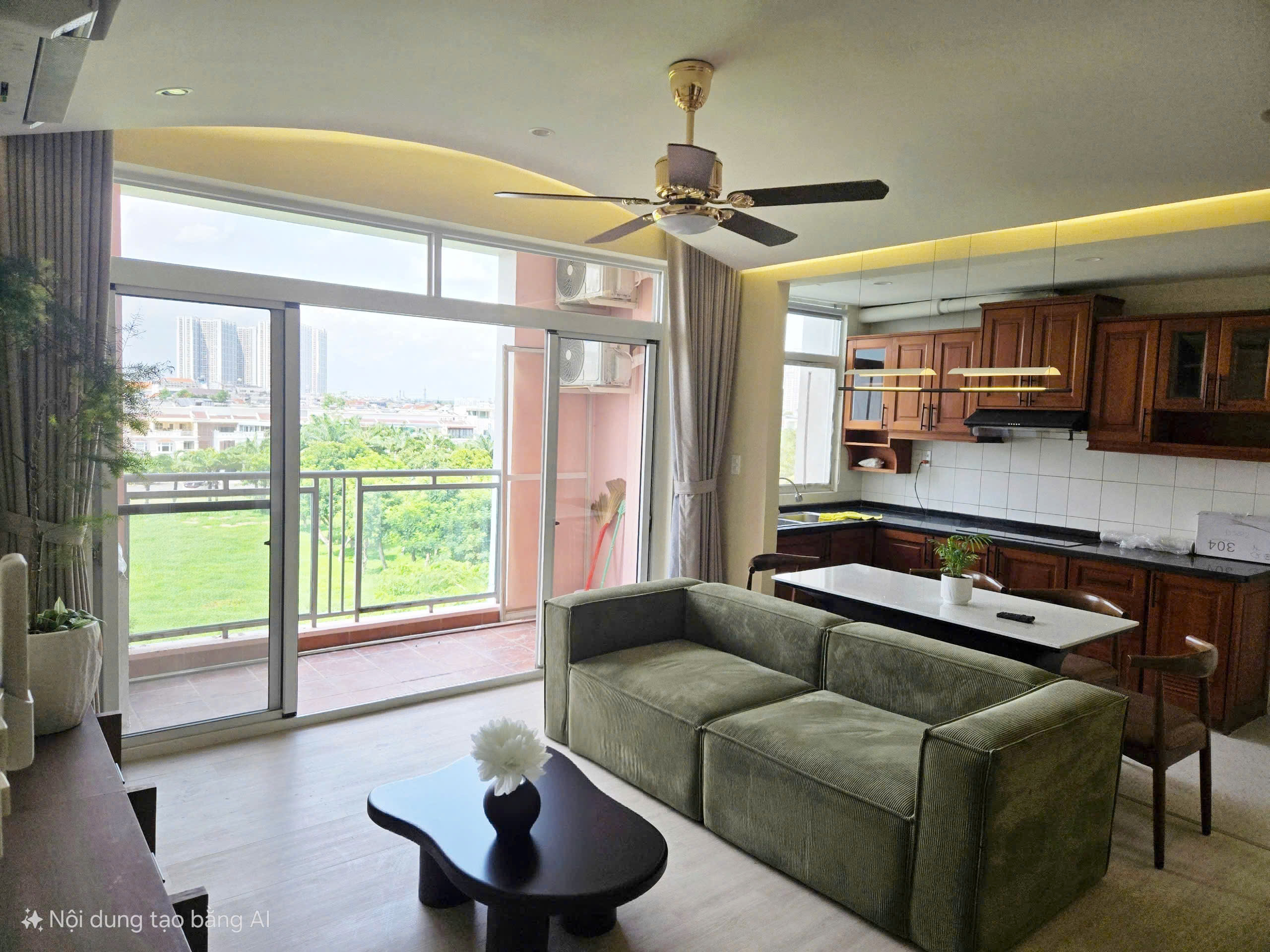 My Vien Phu My Hung apartment for sale, District 7, corner apartment with 2 bedrooms, new house with park view – 95m2