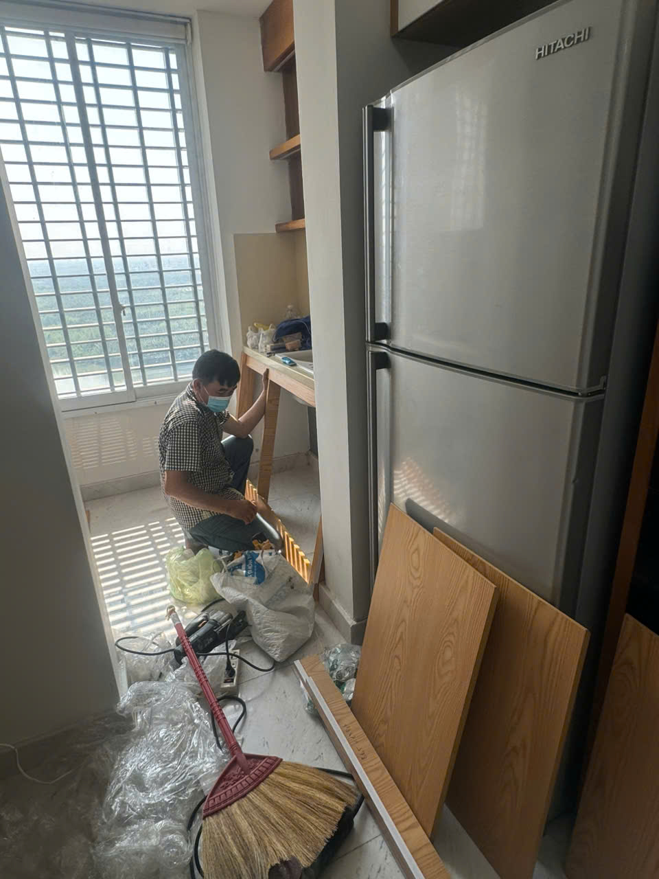 Panorama luxury apartment for rent in Phu My Hung, District 7 has 3 bedrooms on the 17th floor with a fully furnished river view 11