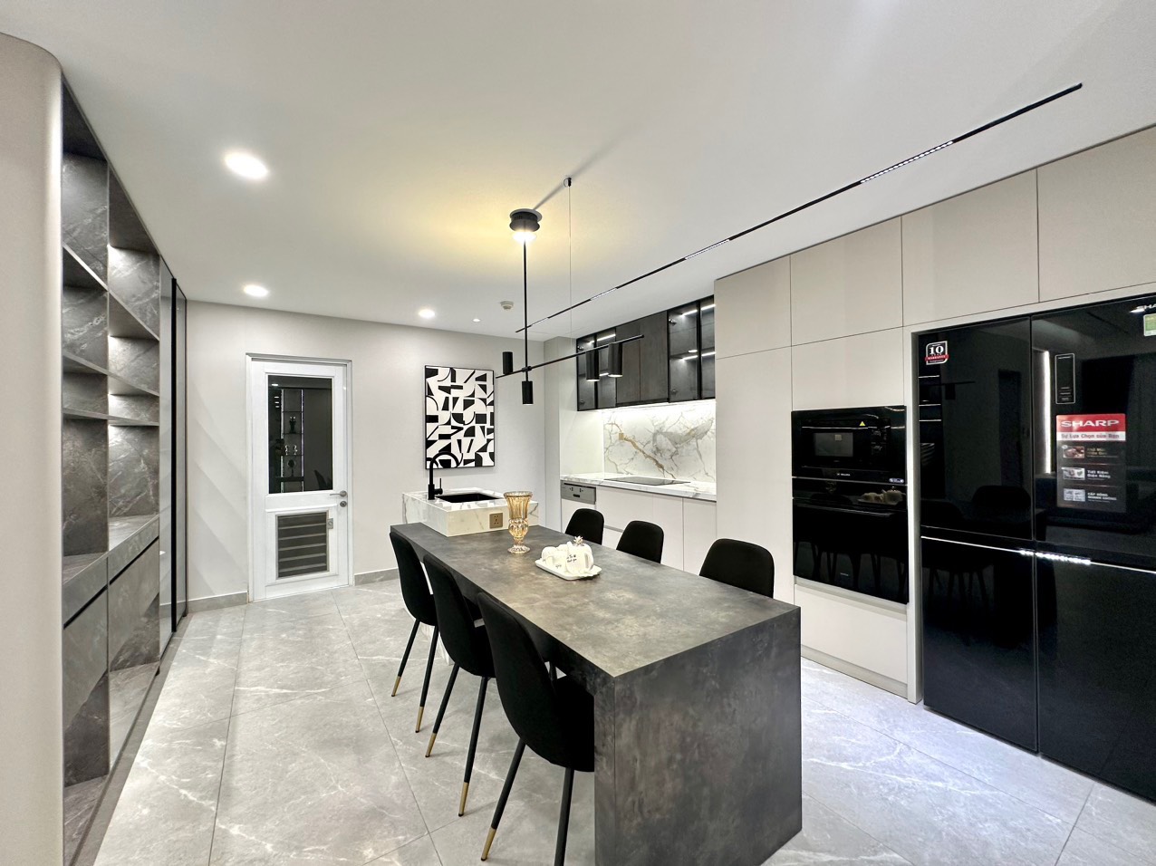 Riverside Residence Phu My Hung luxury apartment for rent, District 7 with 3 bedrooms with river view 18