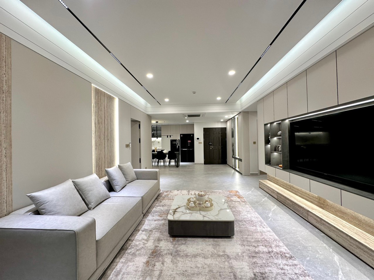 Riverside Residence Phu My Hung luxury apartment for rent, District 7 with 3 bedrooms with river view 4