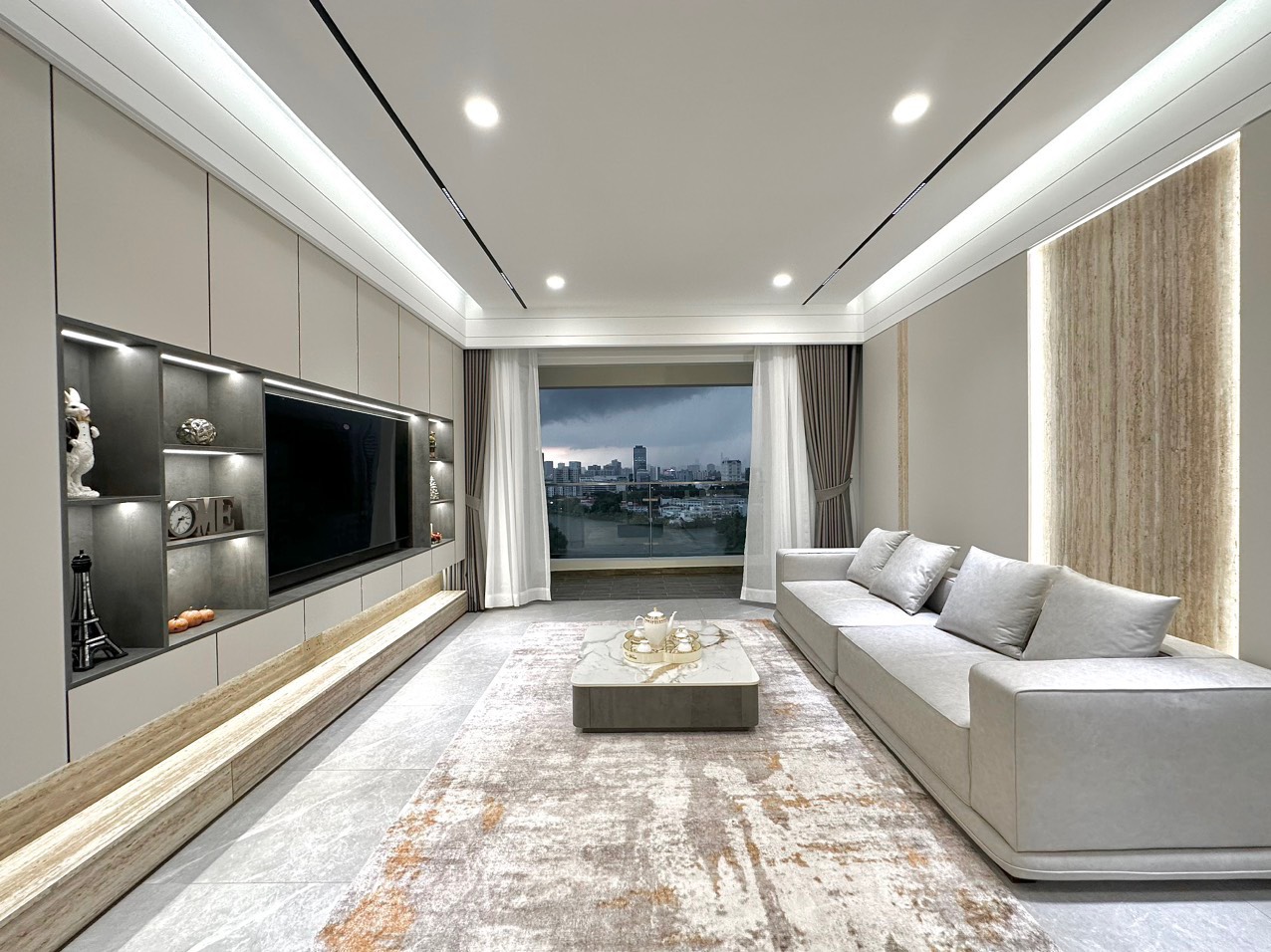 Riverside Residence Phu My Hung luxury apartment for rent, District 7 with 3 bedrooms with river view