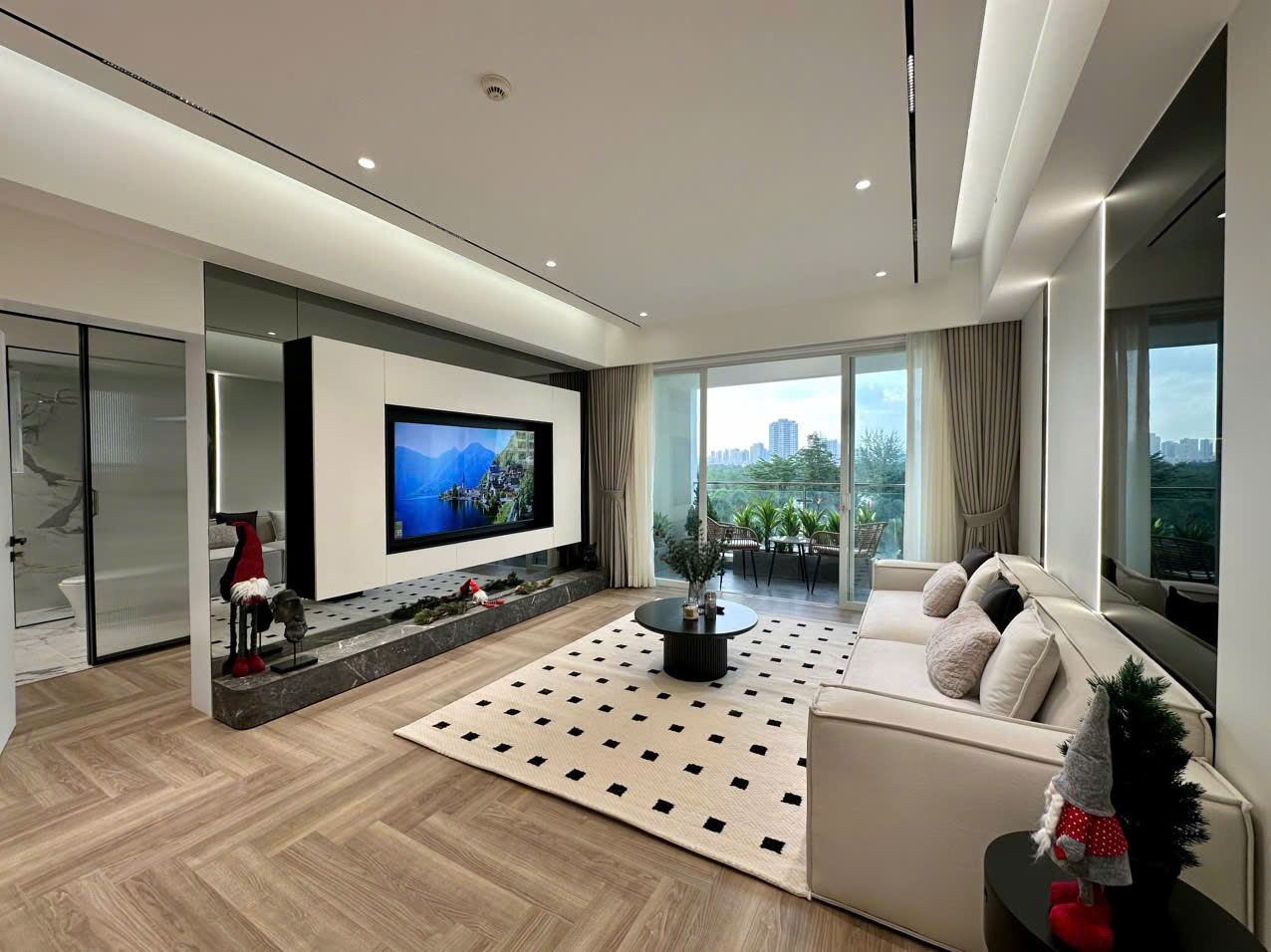 Riverside Residence Phu My Hung apartment for sale, District 7, corner apartment with 3 bedrooms, river view southeast 9