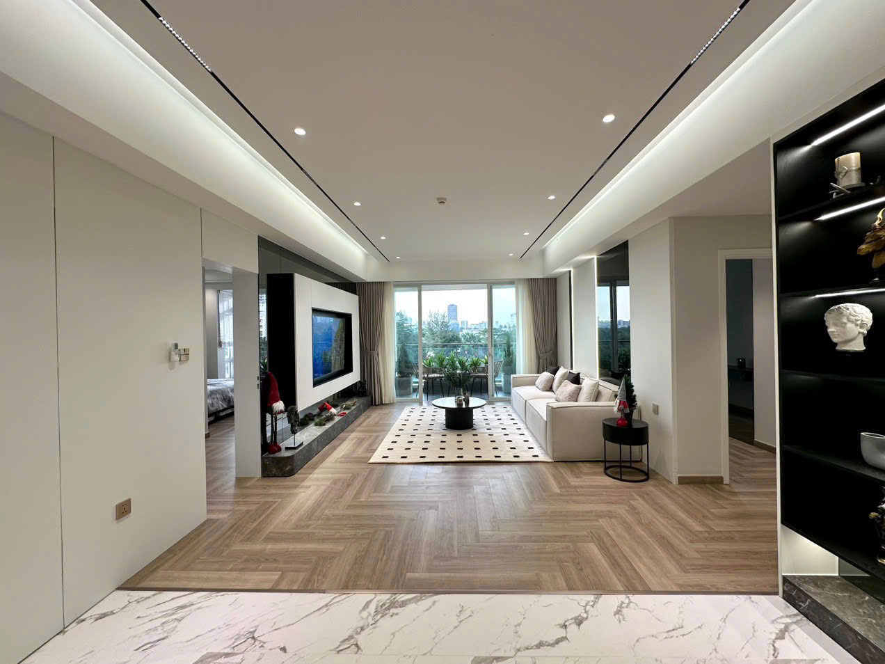 Riverside Residence Phu My Hung apartment for sale, District 7, corner apartment with 3 bedrooms, river view southeast 4