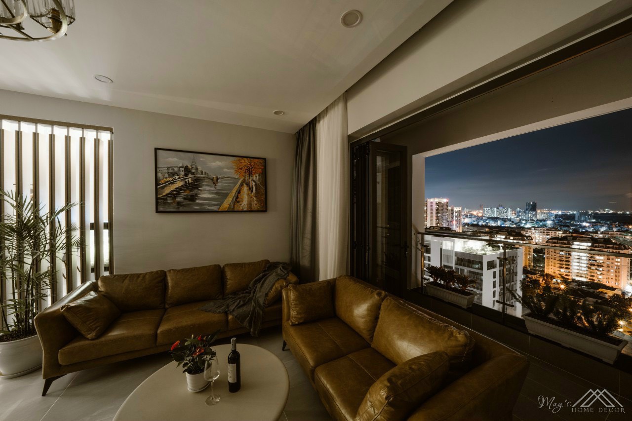 Riverside Residence Phu My Hung apartment for sale, District 7 has 3 bedrooms river view 1