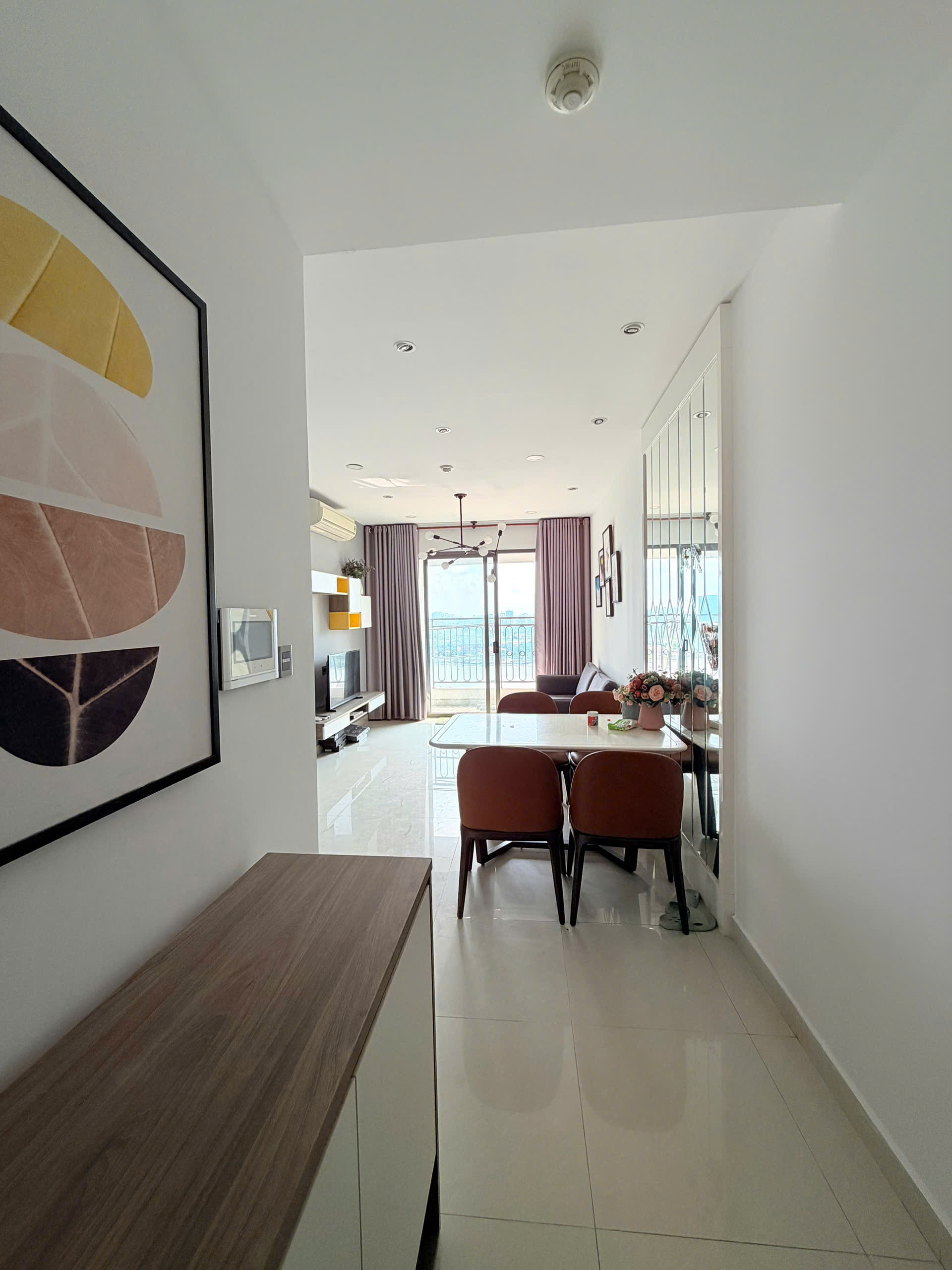 Cho thuê căn hộ Saigon Royal Riverside, Quận 4 căn góc thiết kế 2 phòng ngủ lầu 19 view sông – 88m2 8