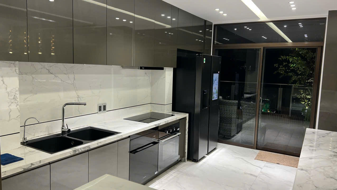 Panorama garden apartment for sale in Phu My Hung, District 7 has 3 bedrooms, 2 north-south views, car parking 7