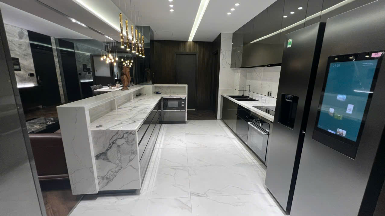 Panorama garden apartment for sale in Phu My Hung, District 7 has 3 bedrooms, 2 north-south views, car parking 5
