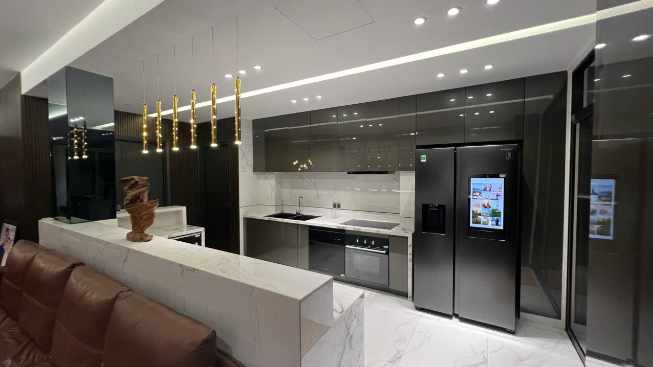 Panorama garden apartment for sale in Phu My Hung, District 7 has 3 bedrooms, 2 north-south views, car parking 4