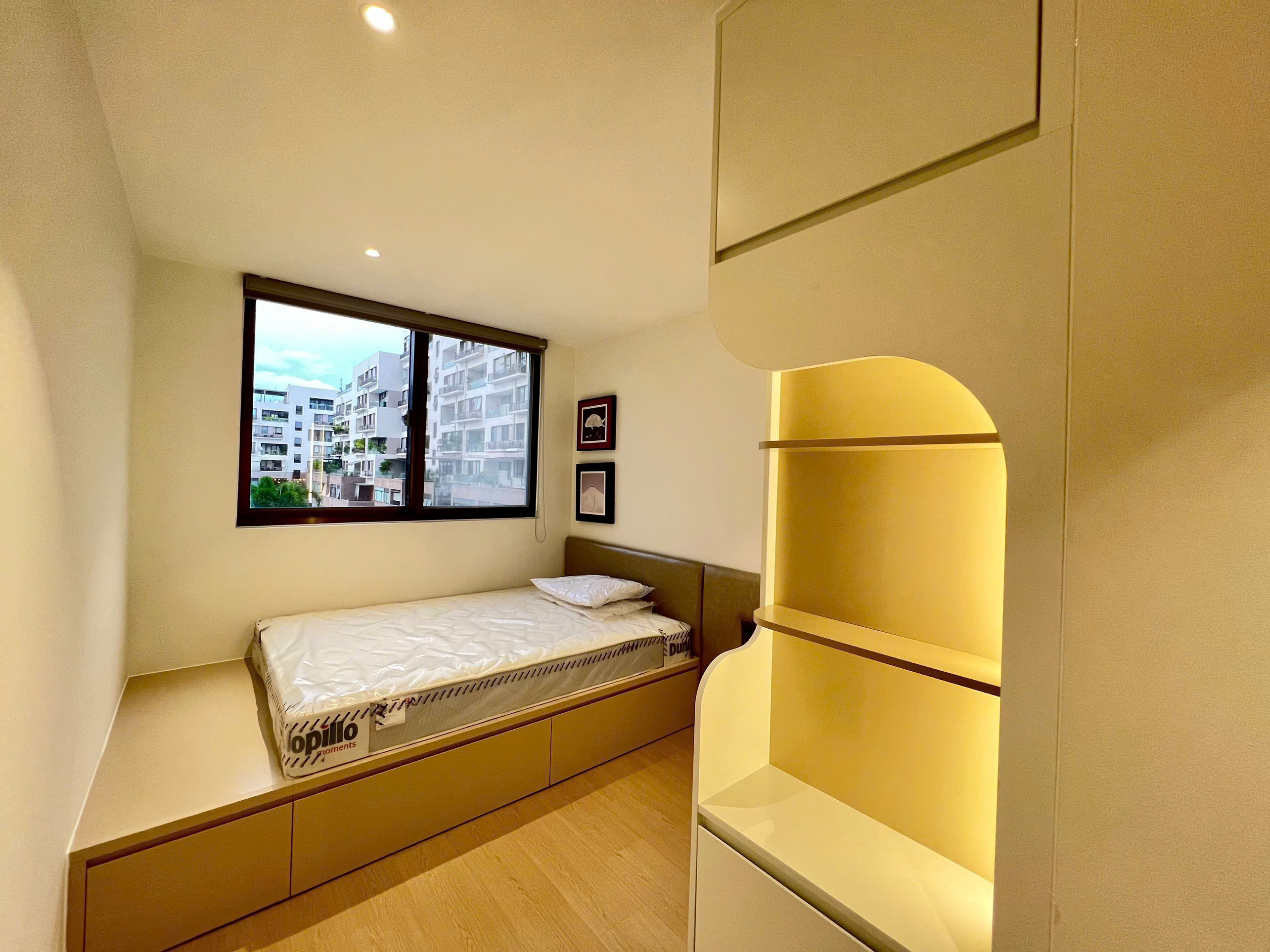Panorama garden apartment for rent in Phu My Hung designed 3 bedrooms with new interior on the 3rd floor – 197m2 9