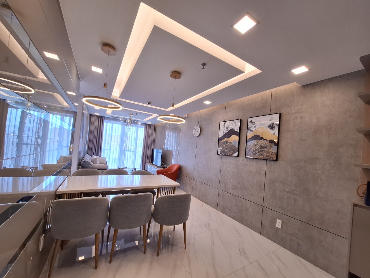 Scenic Valley Phu My Hung apartment for rent, District 7 high floor with 3 bedrooms 7