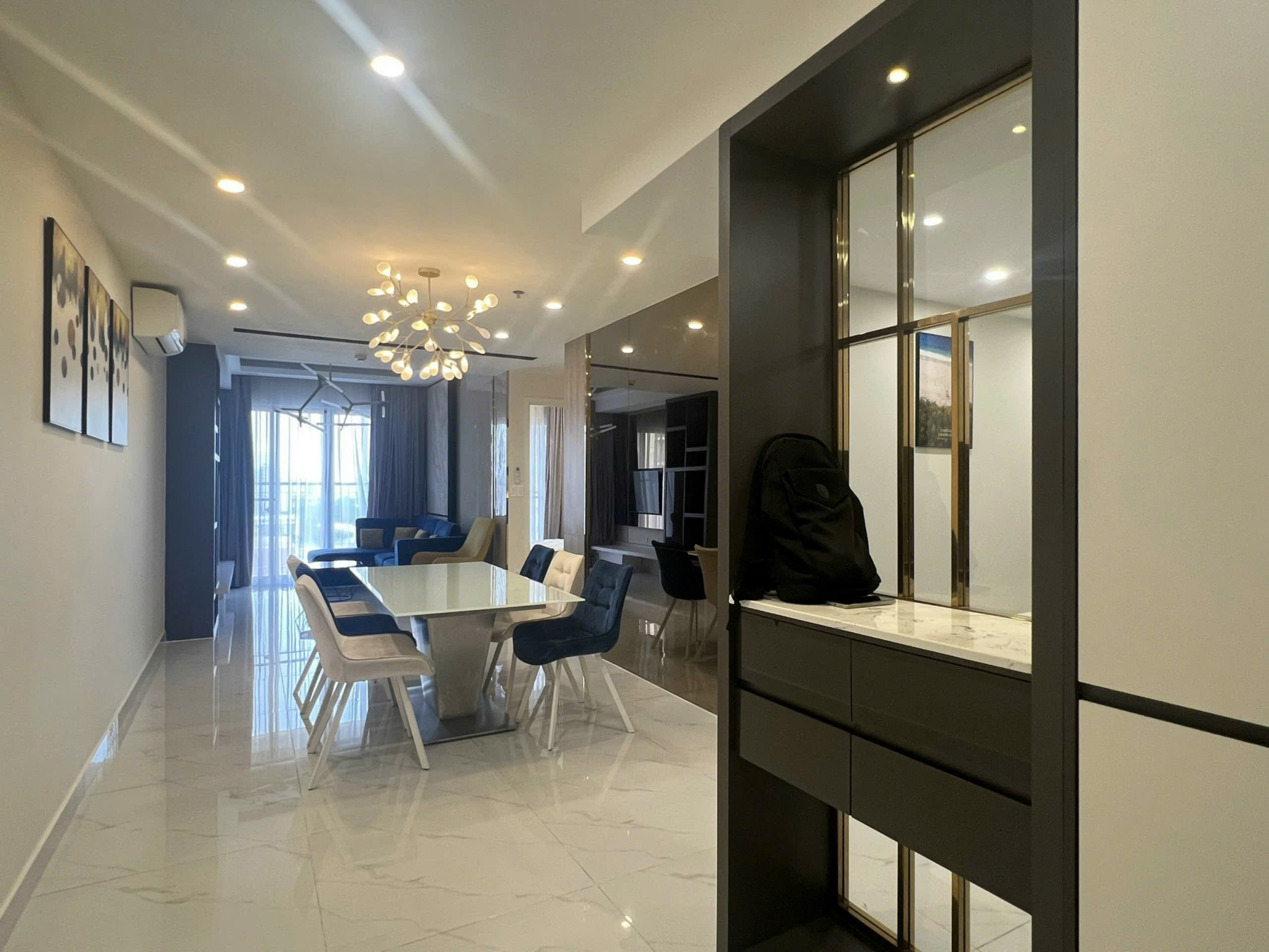 Scenic Valley apartment for rent in Phu My Hung, District 7 with 3 bedrooms fully furnished – 110m2 4