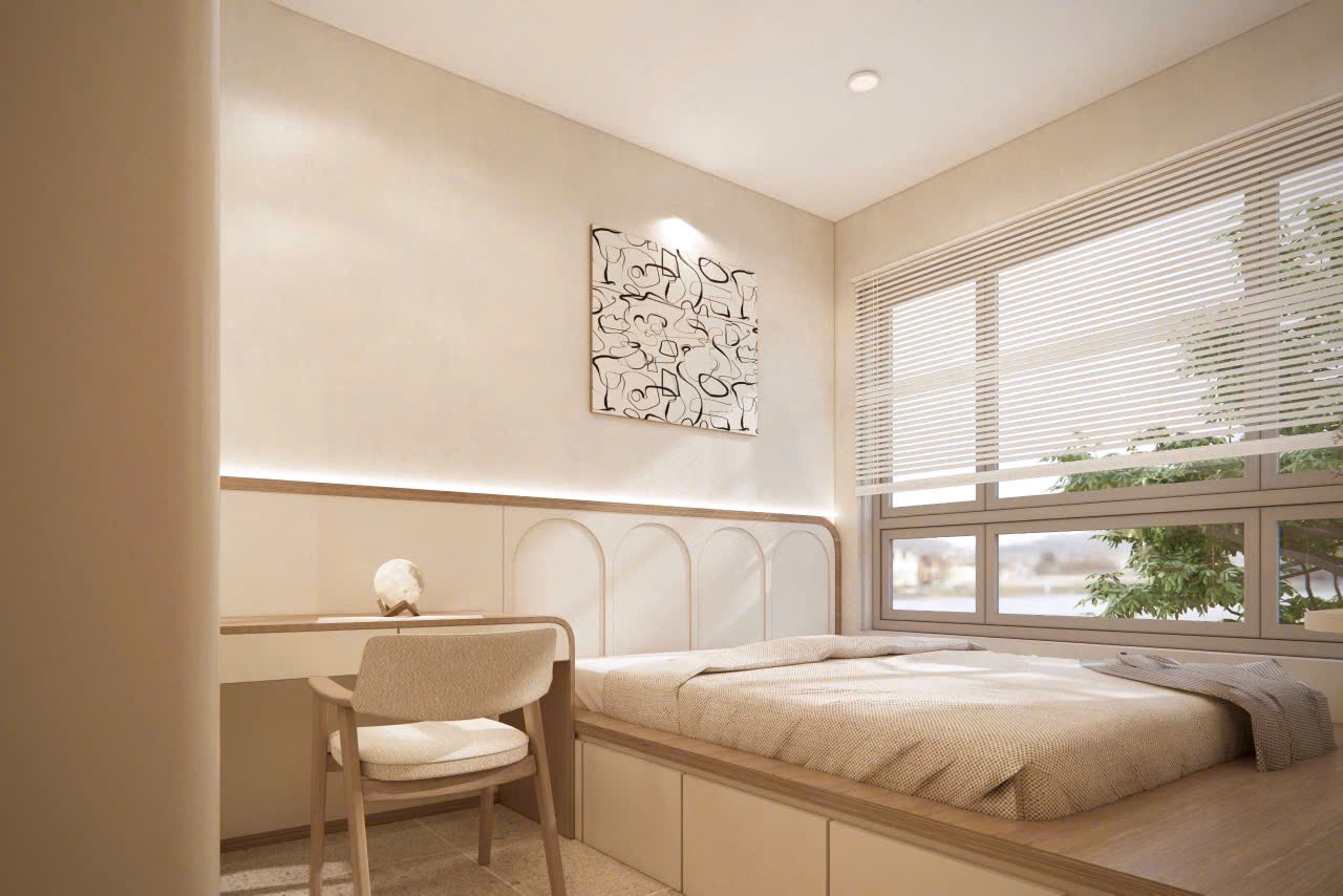 Sunrise Riverside apartment for rent on Nguyen Huu Tho Street, Nha Be Beautiful new house with 1 bedroom 1