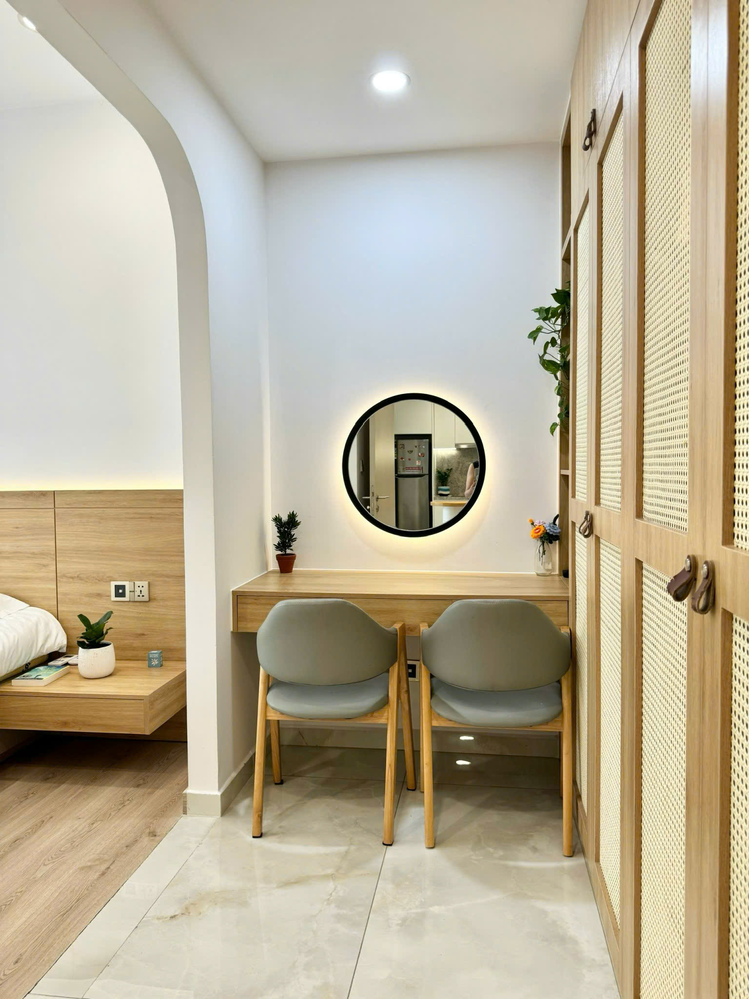 The Ascentia Phu My Hung apartment for rent, District 7 with 1 bedroom design facing Southwest – 55m2 7