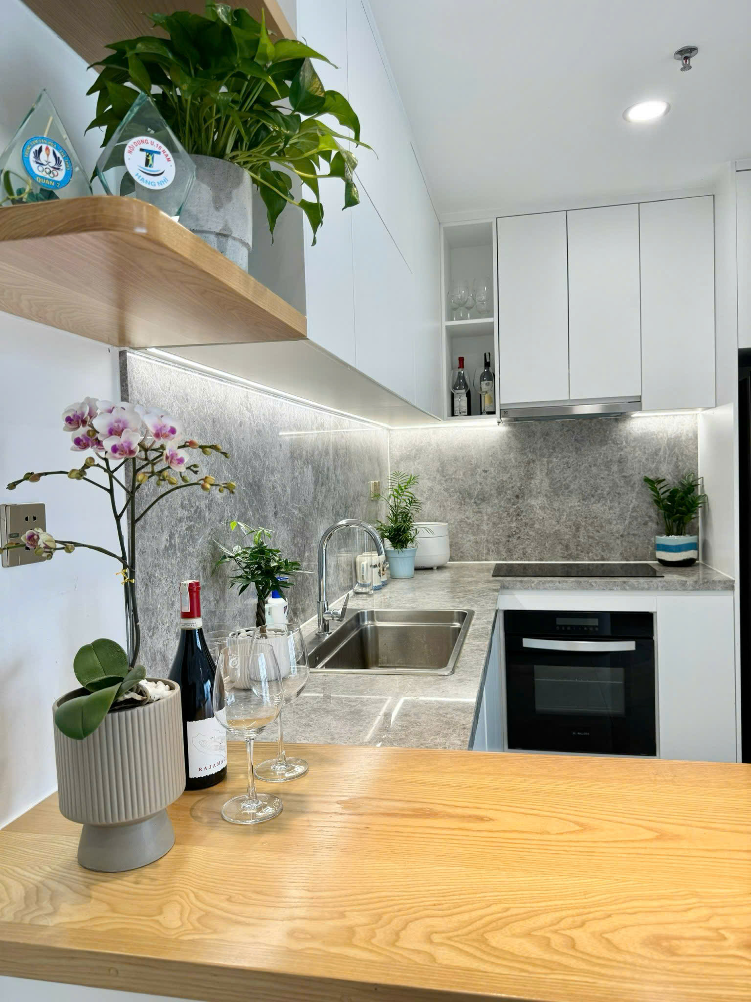 The Ascentia Phu My Hung apartment for rent, District 7 with 1 bedroom design facing Southwest – 55m2 6