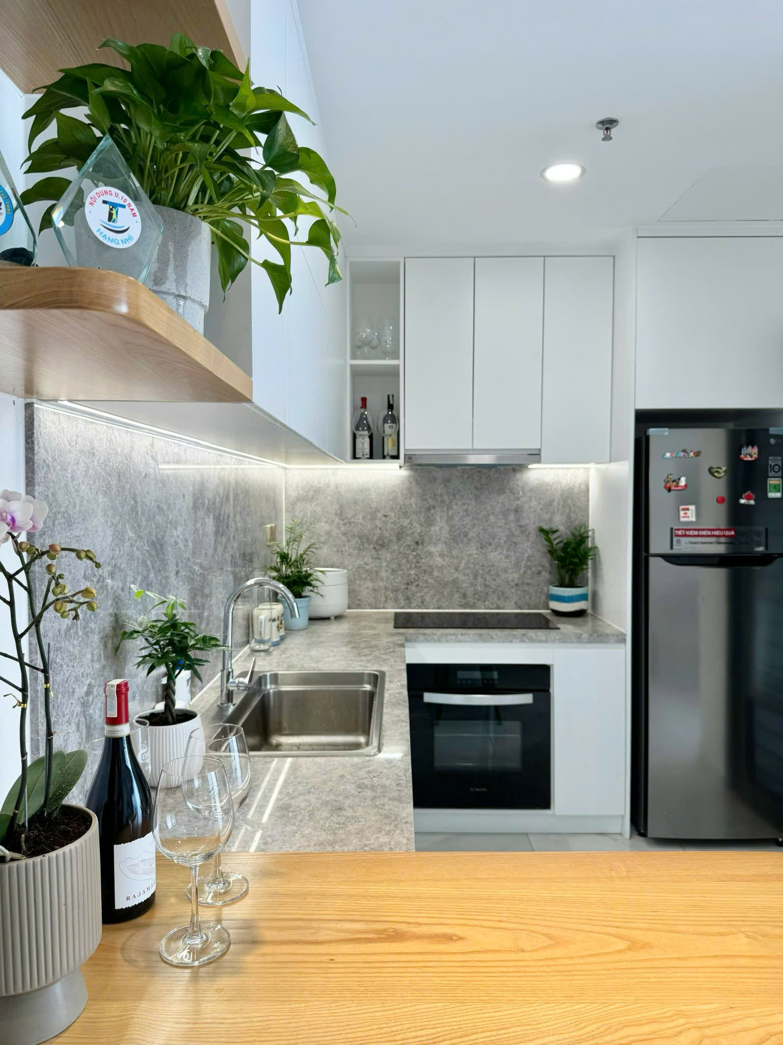The Ascentia Phu My Hung apartment for rent, District 7 with 1 bedroom design facing Southwest – 55m2 2