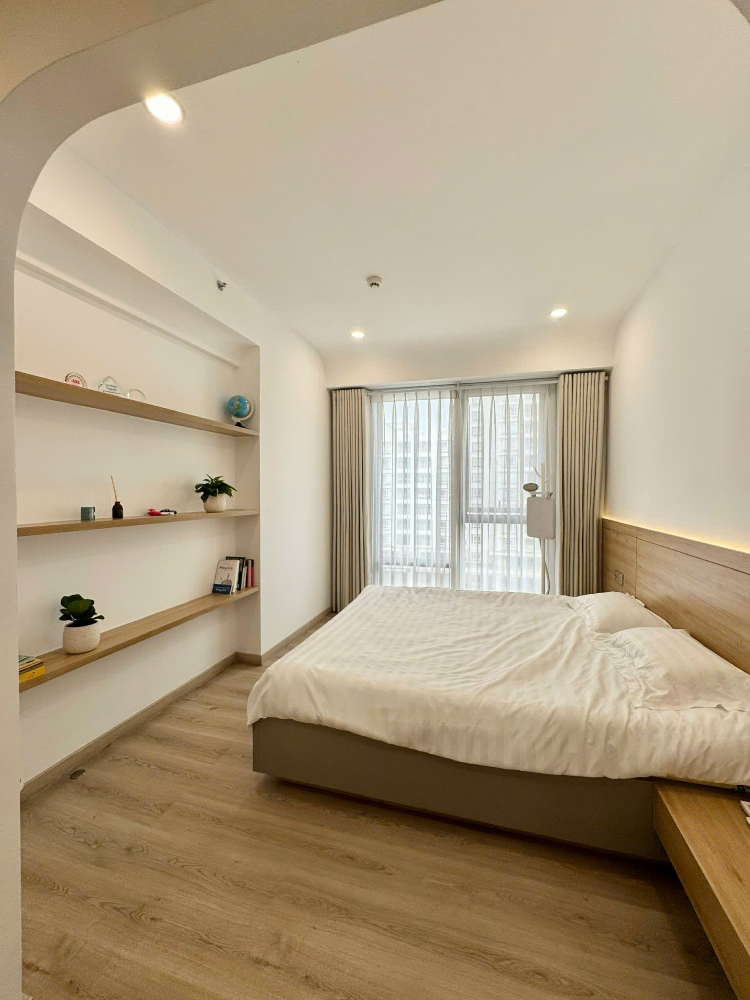 The Ascentia Phu My Hung apartment for rent, District 7 with 1 bedroom design facing Southwest – 55m2 1