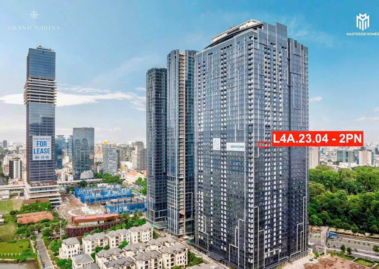 Apartment for sale The Grand Marina Saigon, District 1 with 2 bedrooms with lotus leaf park view, swimming pool 5