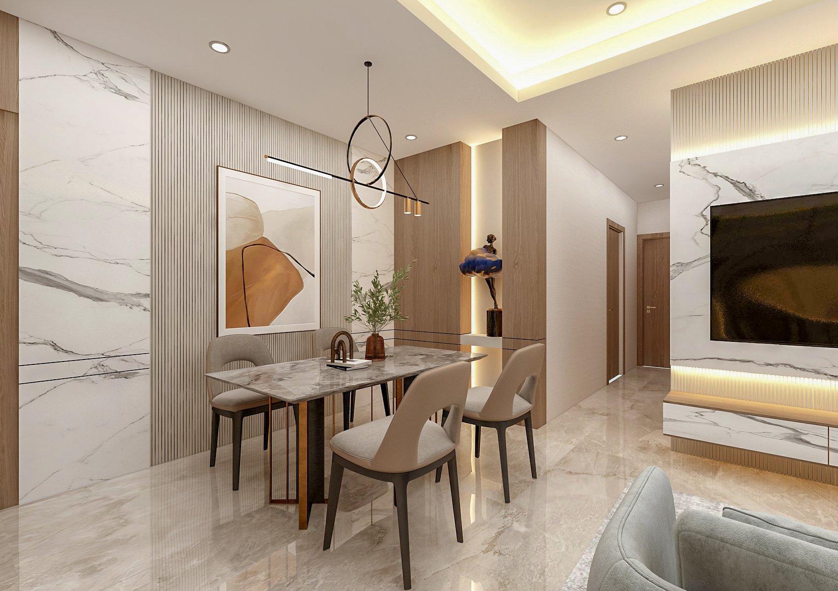 Sell or rent The Horizon Phu My Hung apartment, District 7 high-class furniture, river view 4