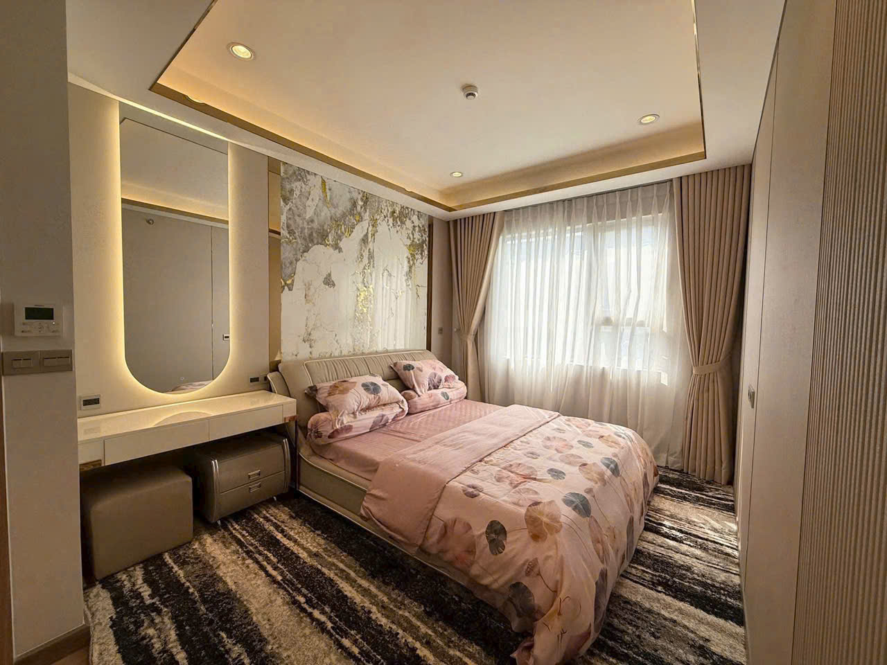 The Horizon Phu My Hung apartment for sale, District 7 has 3 bedrooms, fully furnished, 6th floor – 115.7m2 6