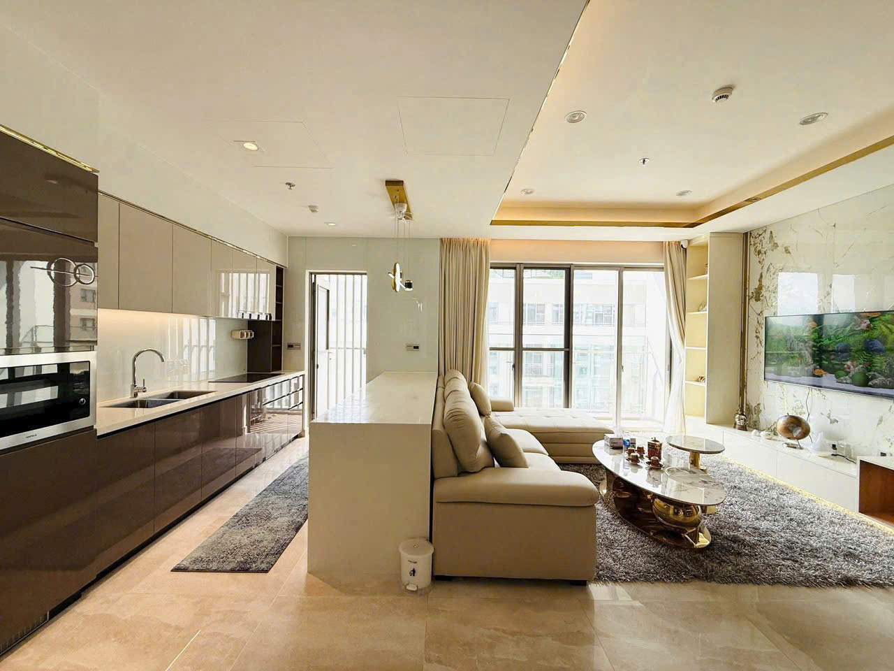 The Horizon Phu My Hung apartment for sale, District 7 has 3 bedrooms, fully furnished, 6th floor – 115.7m2