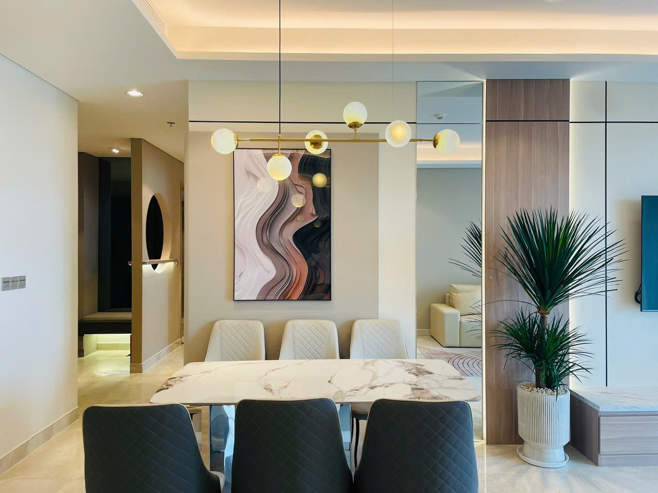 The Horizon Phu My Hung apartment for rent, District 7, new house at a good price, interior as shown – 135m2 1