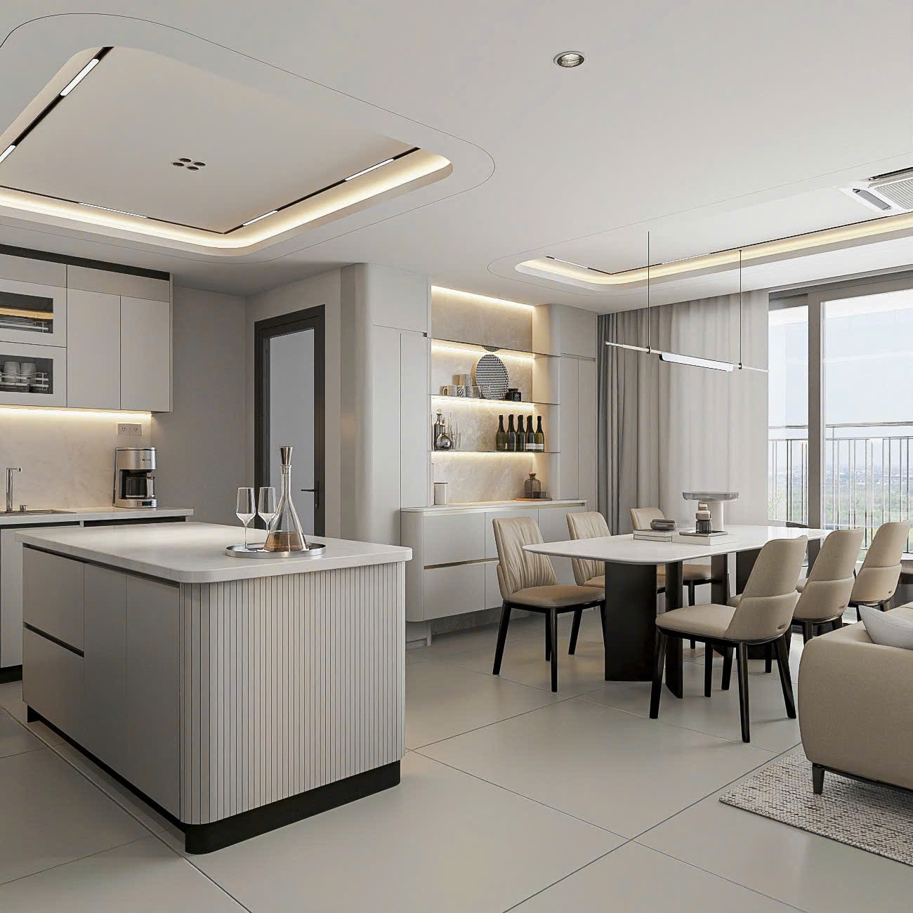 Cho thuê căn hộ The Infiniti Riviera Point, Quận 7 nhà mới thiết kế 2 phòng ngủ – 98m2 11