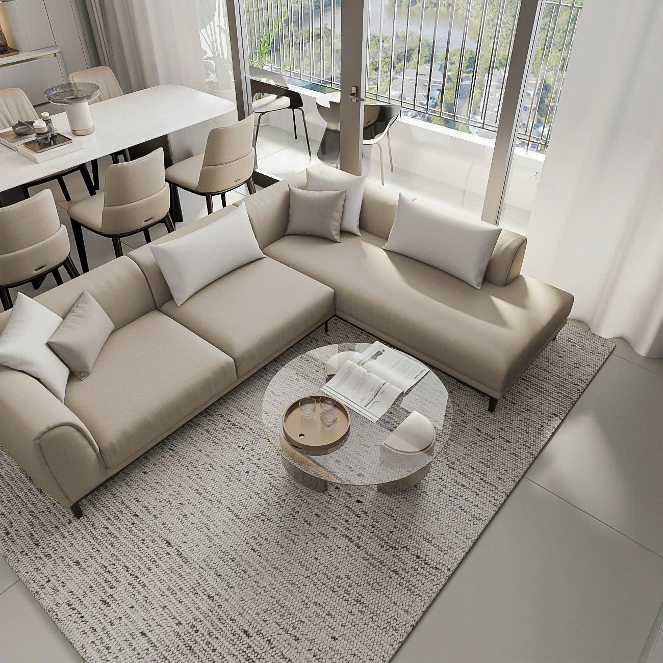 Cho thuê căn hộ The Infiniti Riviera Point, Quận 7 nhà mới thiết kế 2 phòng ngủ – 98m2 8