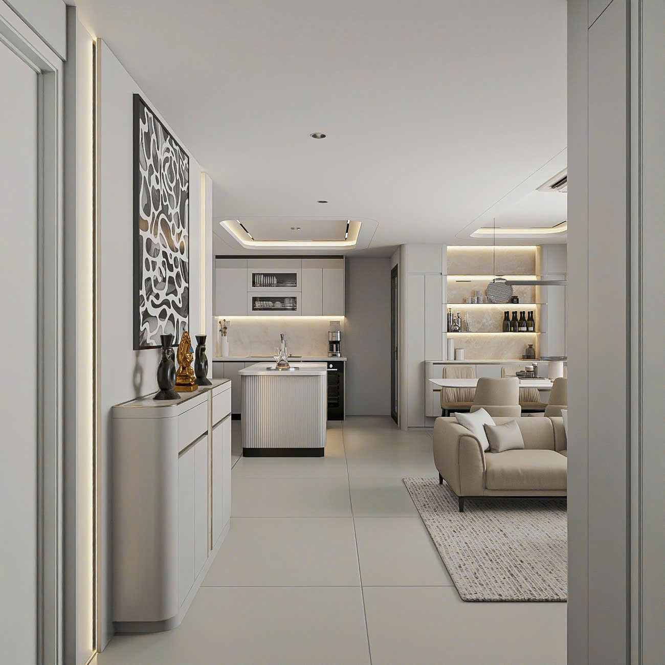Cho thuê căn hộ The Infiniti Riviera Point, Quận 7 nhà mới thiết kế 2 phòng ngủ – 98m2 7