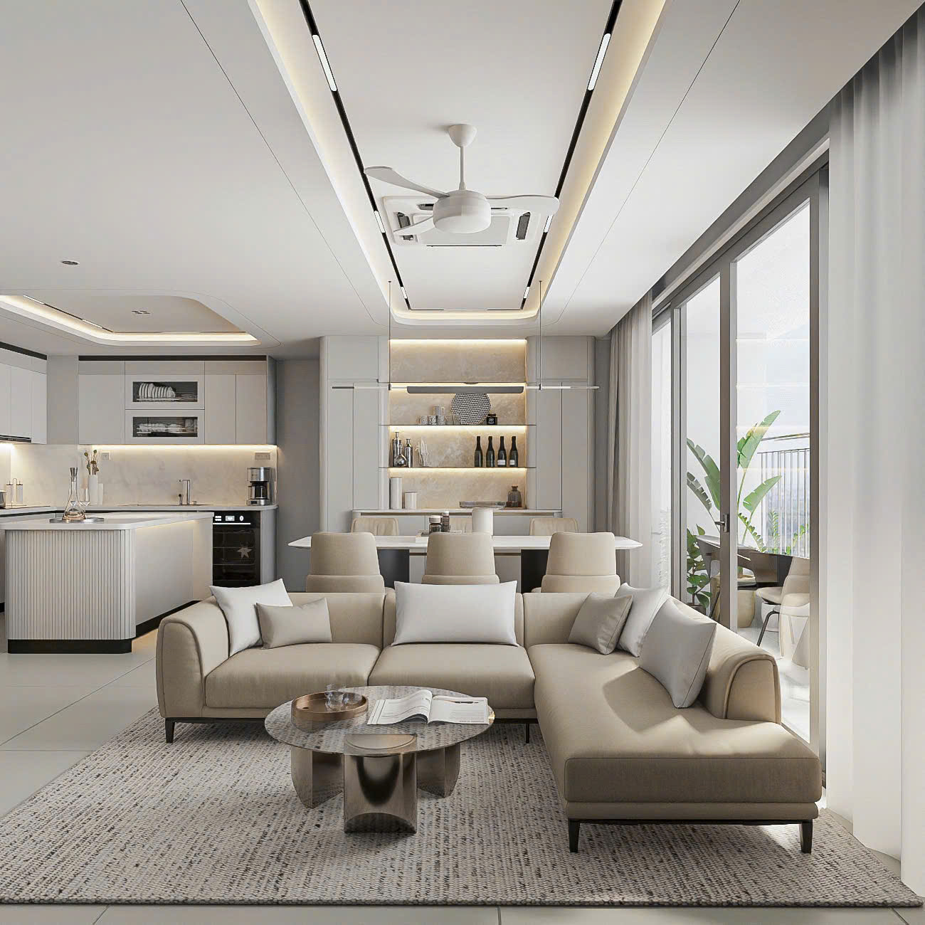 Cho thuê căn hộ The Infiniti Riviera Point, Quận 7 nhà mới thiết kế 2 phòng ngủ – 98m2 6
