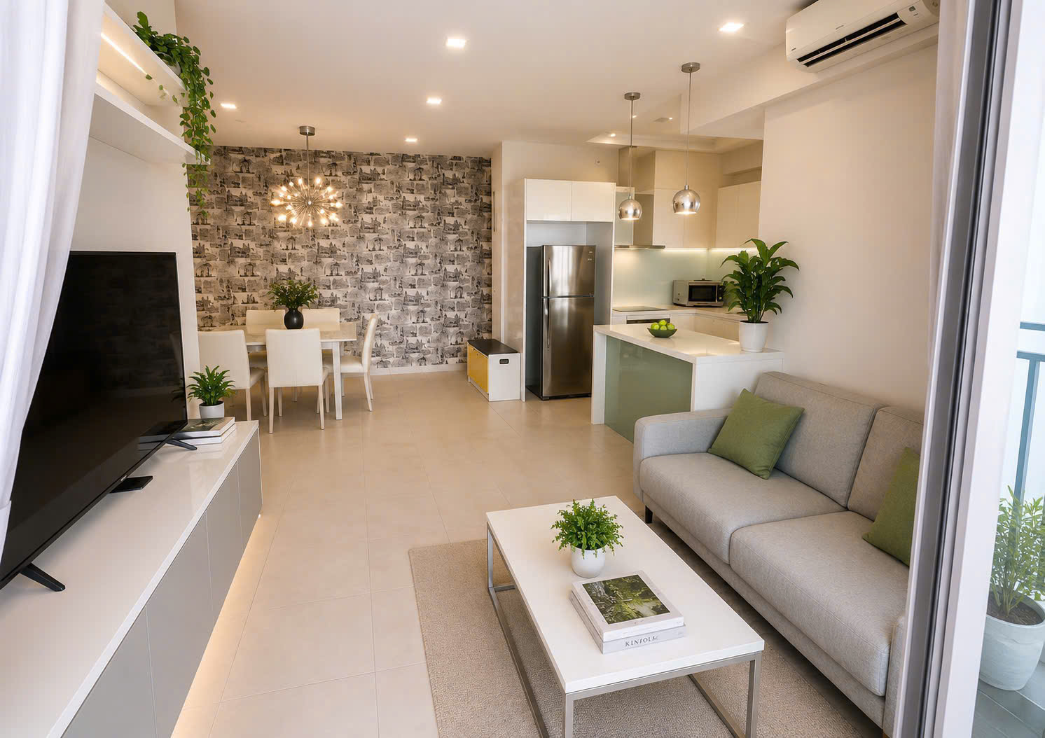 Bán căn hộ The View Riviera Point Phường Tân Mỹ thiết kế 2 phòng ngủ + 1 phòng làm việc – 92m2 5