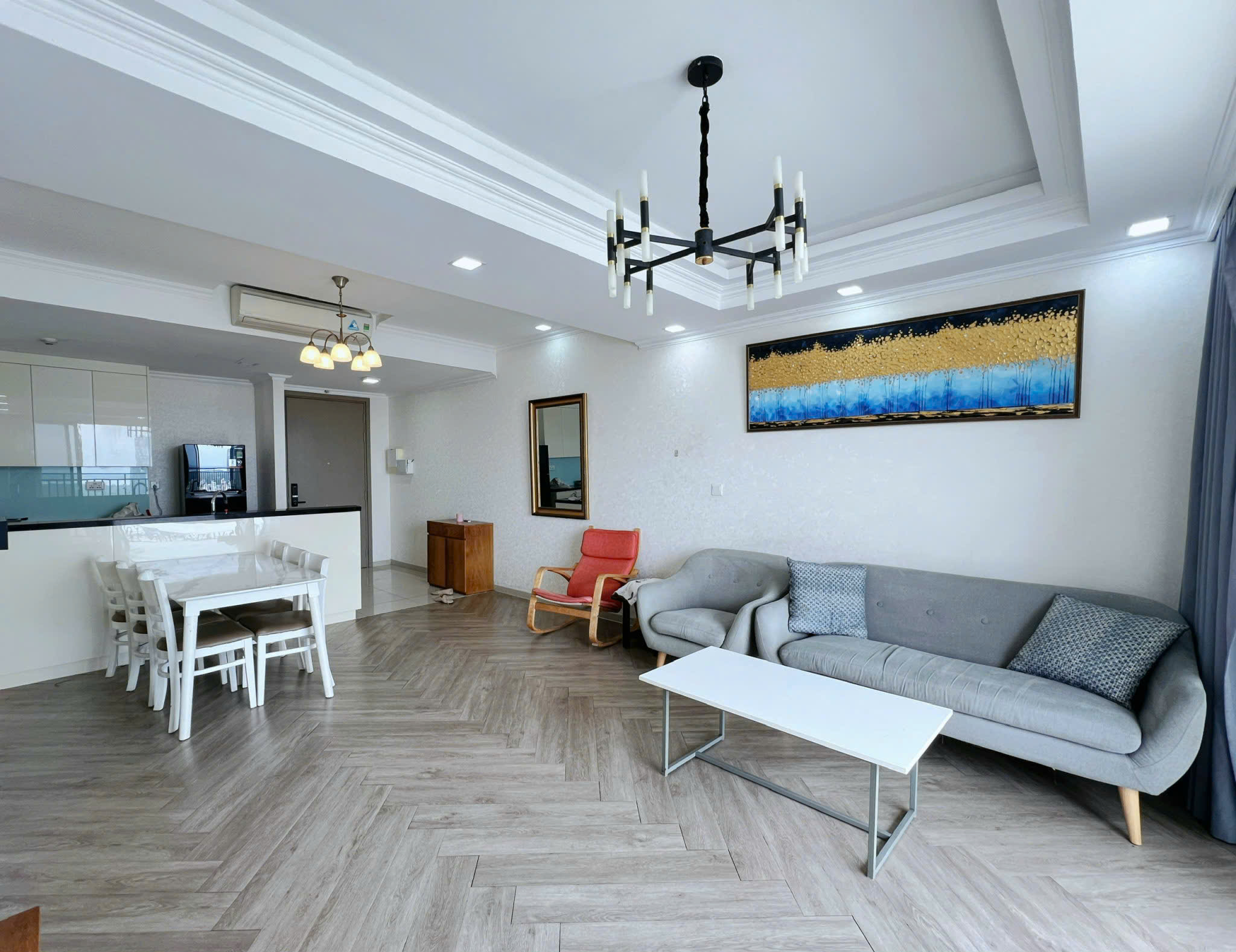 Cho thuê căn hộ The View Riviera Point, Quận 7 thiết kế 3 phòng view sông Sài Gòn, lầu 15 – 105m2 2