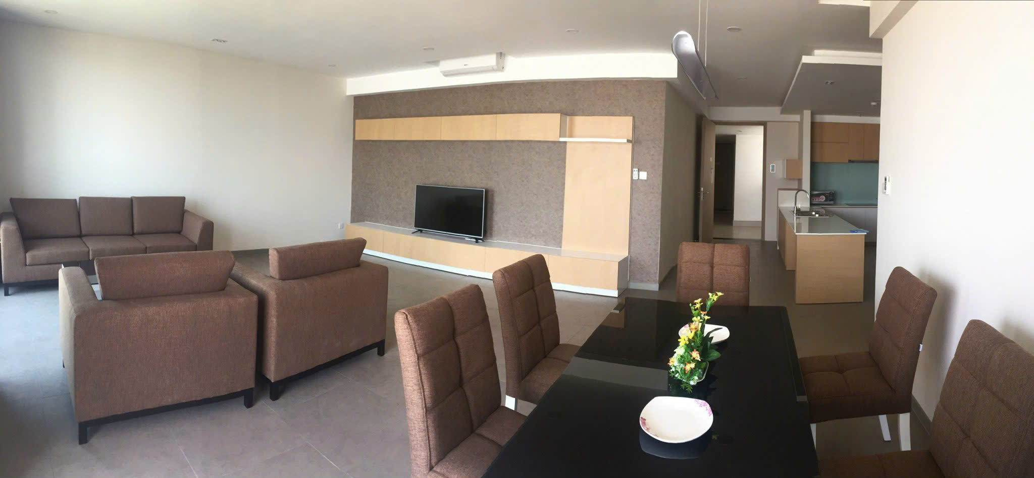 The View Riviera Point apartment for rent, District 7 with 3 bedrooms, view of Phu My Hung, floor 34 – 148m2