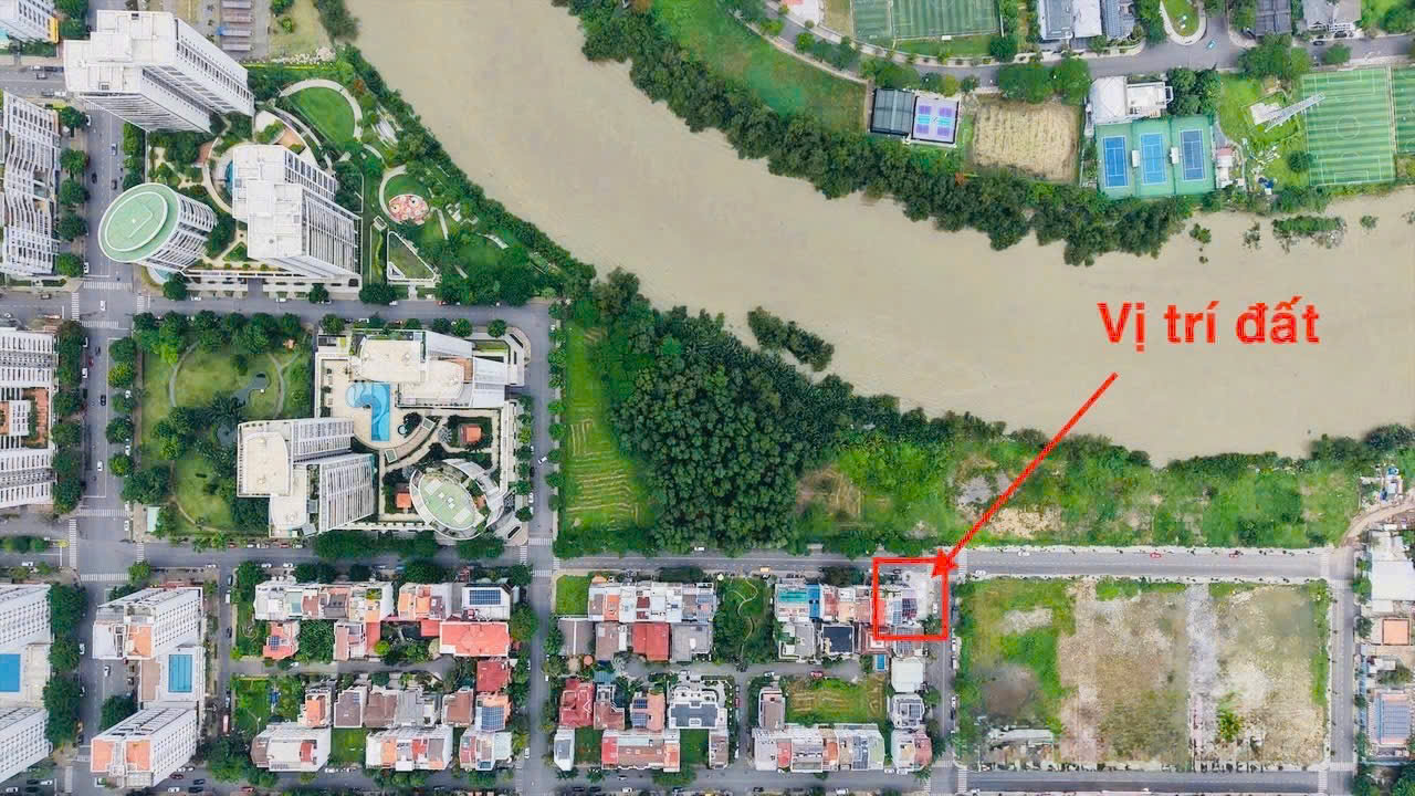 Bán đất mặt tiền Hà Huy Tập, Phú Mỹ Hưng, Quận 7 lô góc 2 mặt tiền view công viên bờ sông – 149.5m2 1