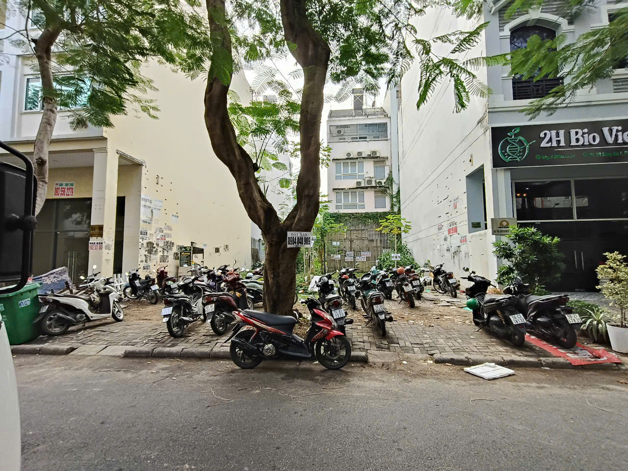 Land for sale in front of Hung Gia 1 Phu My Hung, District 7, 12m wide road, North