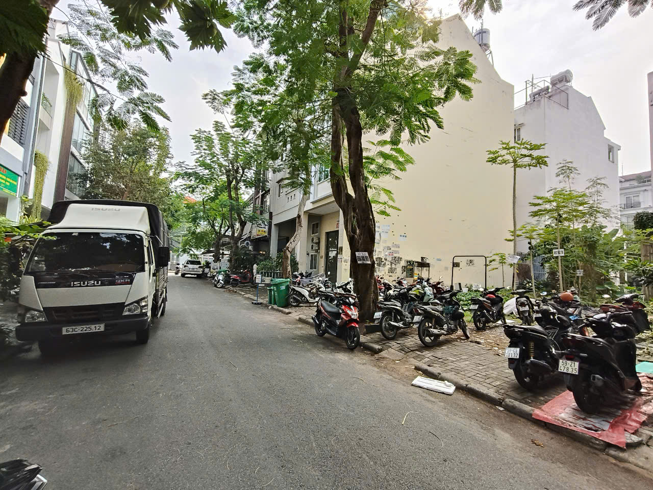 Land for sale in front of Hung Gia 1 Phu My Hung, District 7, 12m wide road, North 1