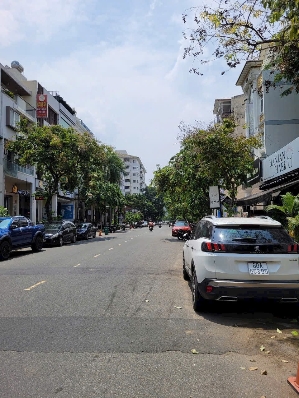 Land for sale in front of Hung Phuoc 4 Phu My Hung, District 7, corner lot R3-13 park facing North – 148m2 3