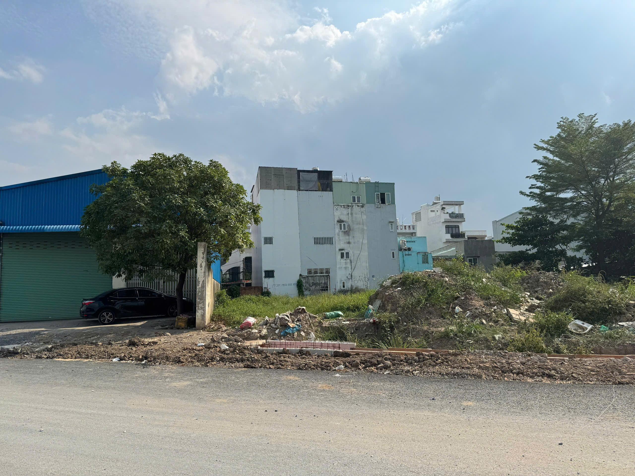 Land for sale in front of Tham Luong canal – Vam Thuat Le Duc Tho river, Ward 13, Go Vap river view – 150m2 1