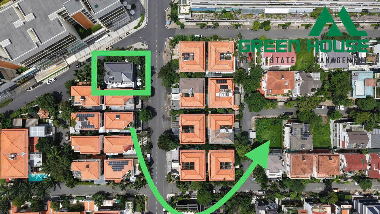 Bán đất biệt thự lô góc hiếm khu Nam Quang Phú Mỹ Hưng, Quận 7 hướng Đông Nam thoáng mát – 270m2