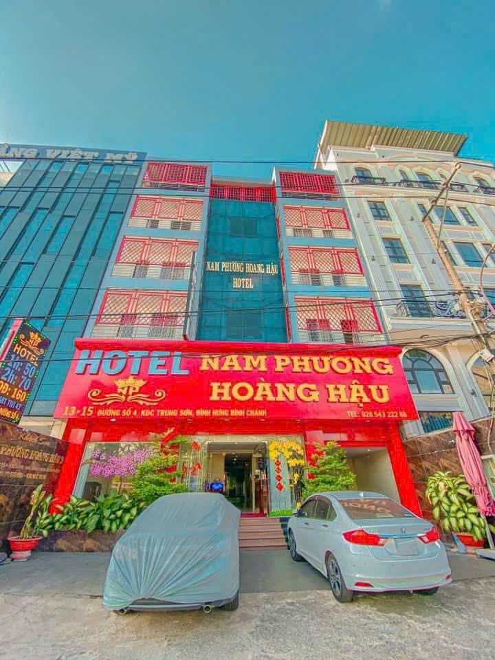 Selling or renting Nam Phuong Hoang Hau Hotel, Trung Son Residential Area, Binh Chanh has 2 frontages of 53 fully furnished rooms